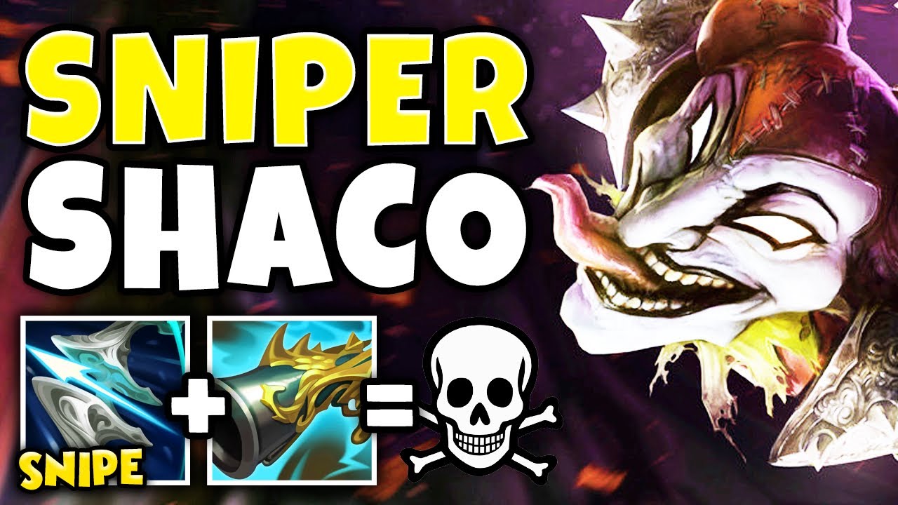 GALEFORCE SHACO SNIPES YOU WITH HIS GUN!! - Pink Ward Shaco
