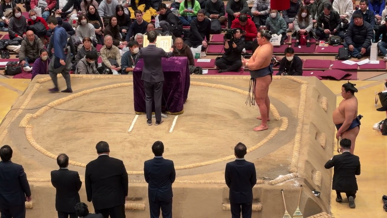 大相撲トーナメント表彰式！太田胃酸賞！優勝豊昇龍【2026年第五十回大会】