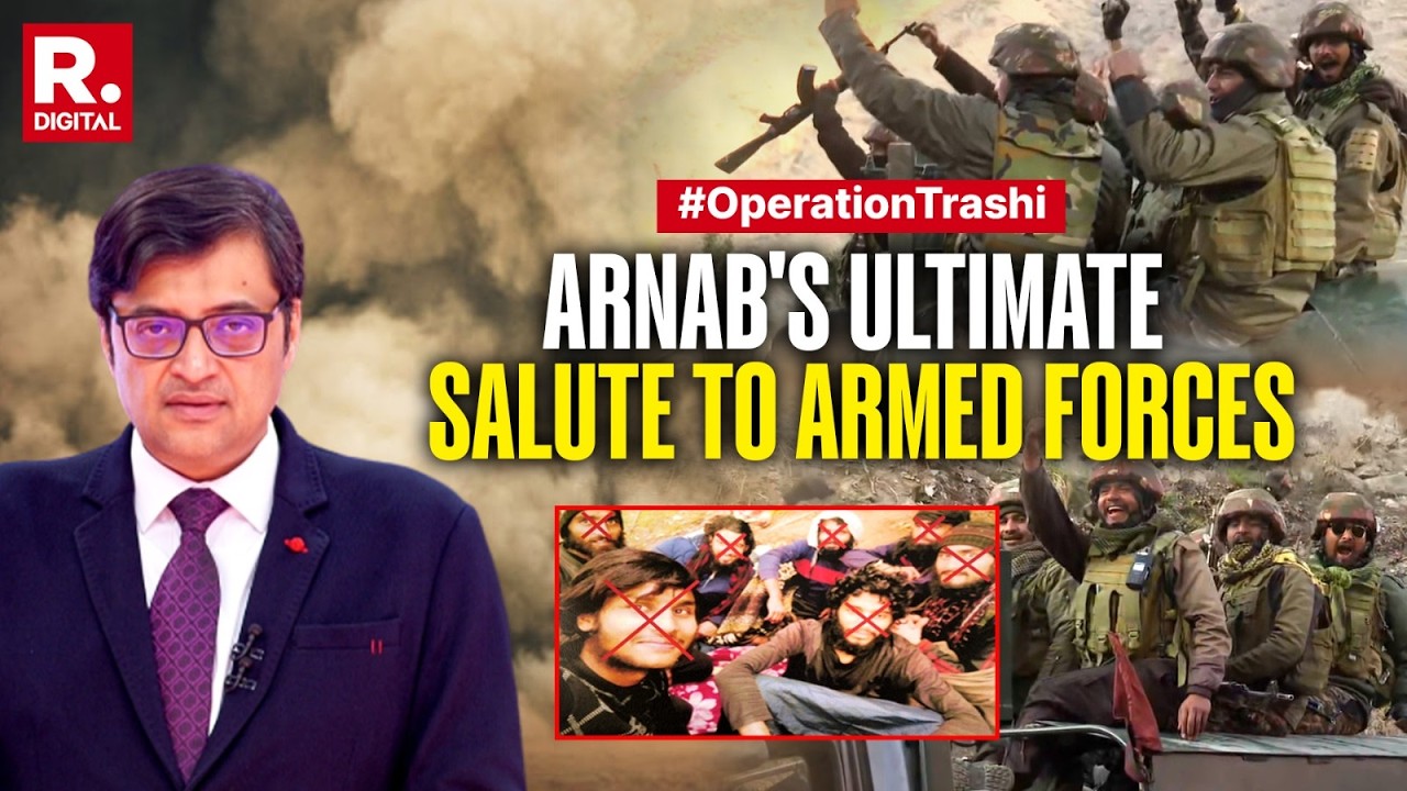 Jaish Wiped Out: Arnab's Ultimate Salute To Armed Forces For Operation Trashi-1