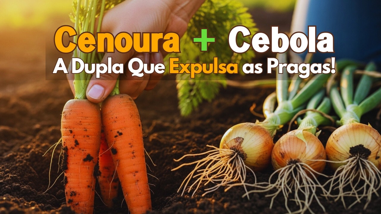 Horta Caseira Inteligente: Plante Cenoura, Beterraba e Batata com Consórcios Que Espantam Pragas!