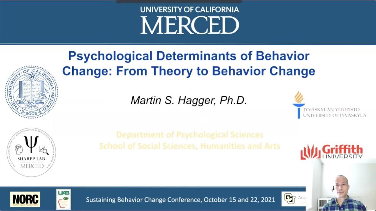 Psychological Determinants of Behavior Change: From Theory to Behavior Change