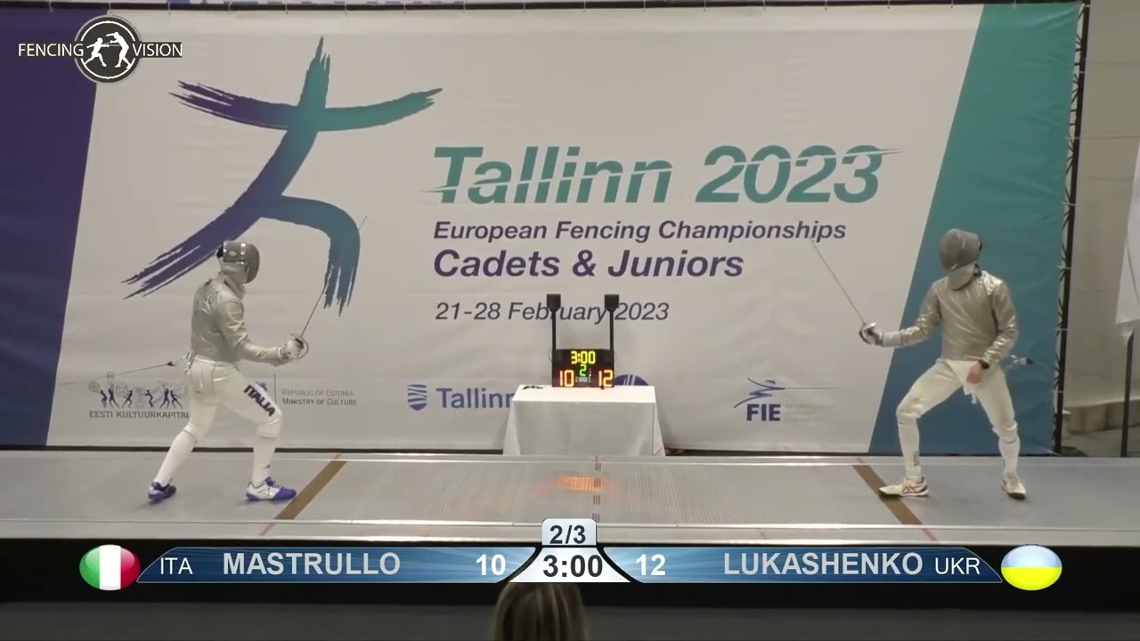 European Championships 2023 JMS - GOLD - Marco Mastrullo ITA v Darii Lukashenko UKR