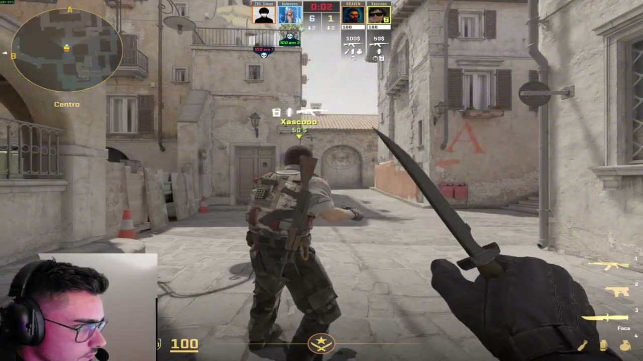 CS BRAÇO DIREITO INFERNO NO RANK