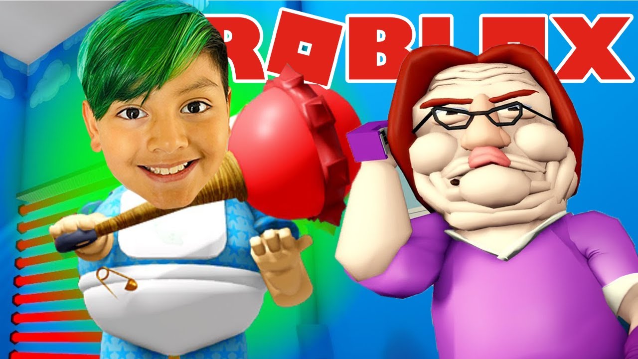 SOY UN BEBE TRAVIESO EN ROBLOX | Karim Juega