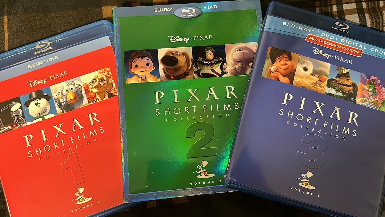 Disney/Pixar Short Films Collection Volumes 1-3 Blu-ray Overviews