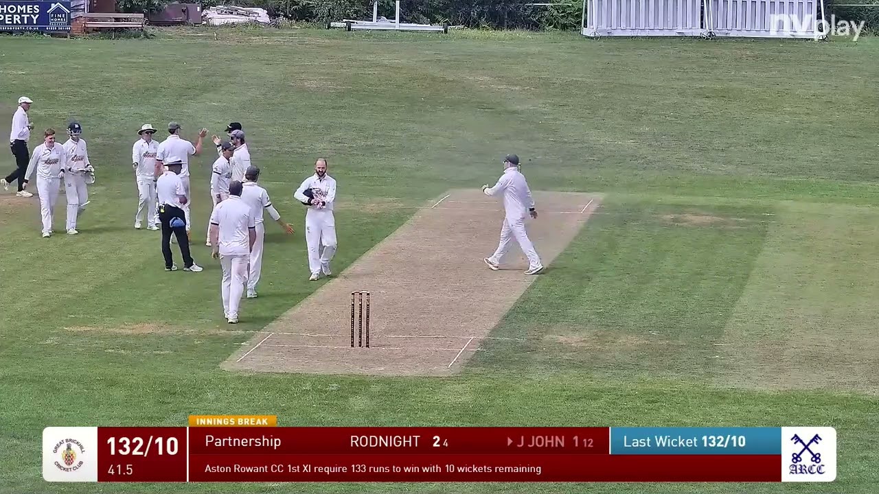 HIGHLIGHTS - GBCC 1ST XI V ASTON ROWANT 1ST XI 270626