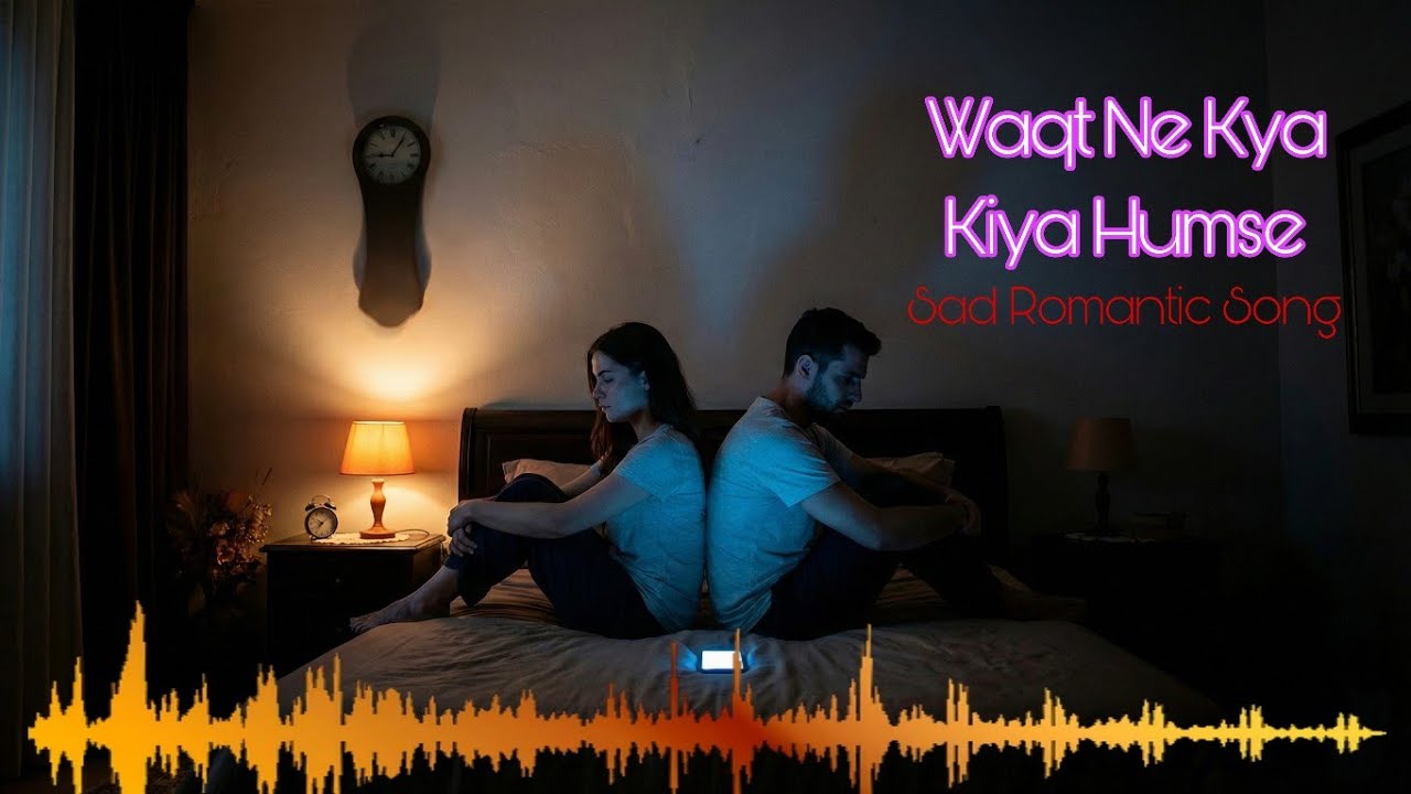 Waqt Ne Kya Kiya Humse 💔 | Longest Emotional Love Story AI Song Lyrics in Hindi | Sad Romantic Song