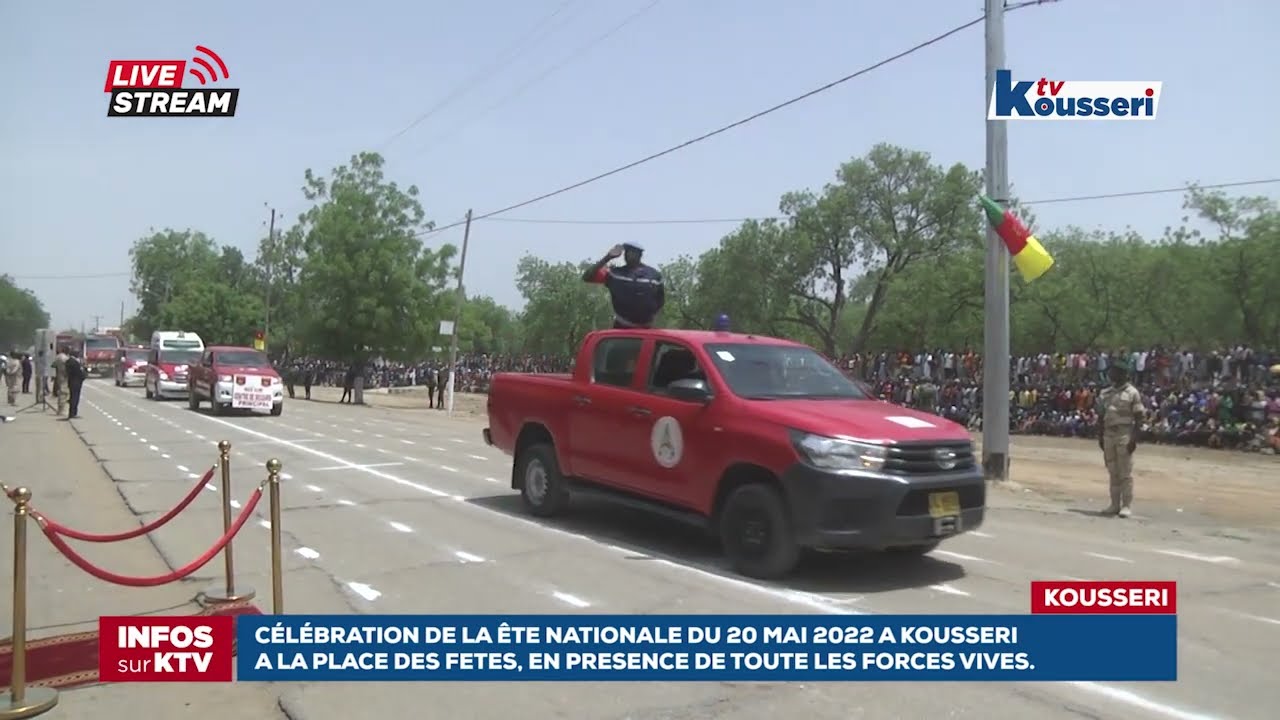 C&Eacute;L&Eacute;BRATION DU 50e ANNIVERSAIRE DE LA F&Ecirc;TE NATIONALE A LA PLACE DES F&Ecirc;TES CE 20 MAI 2022.