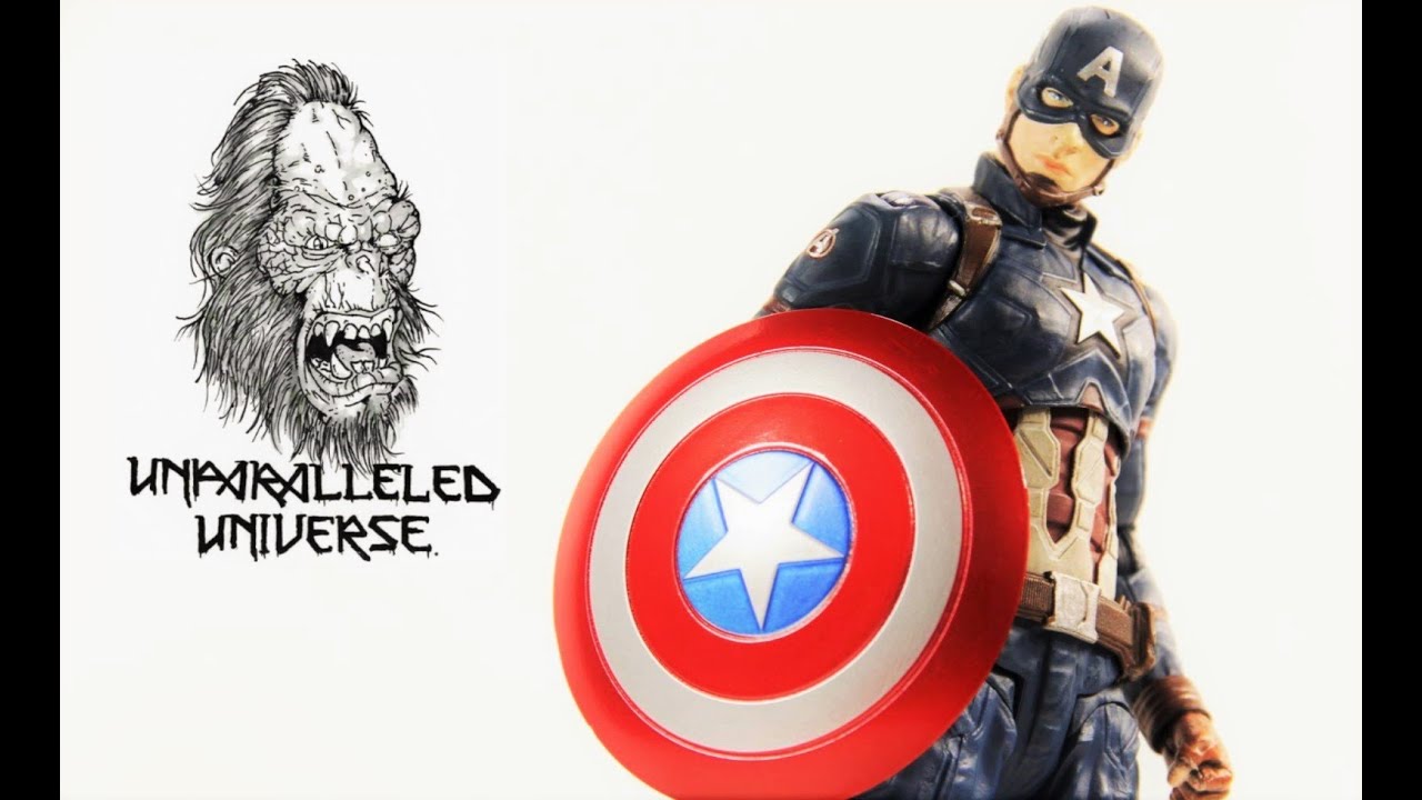 Marvel Select Civil War Captain America Action Figure Review