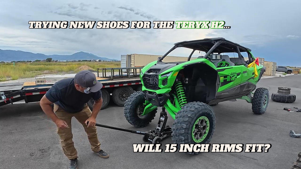 Testing 15 Inch Wheels on Stock Teryx H2 | Real Results