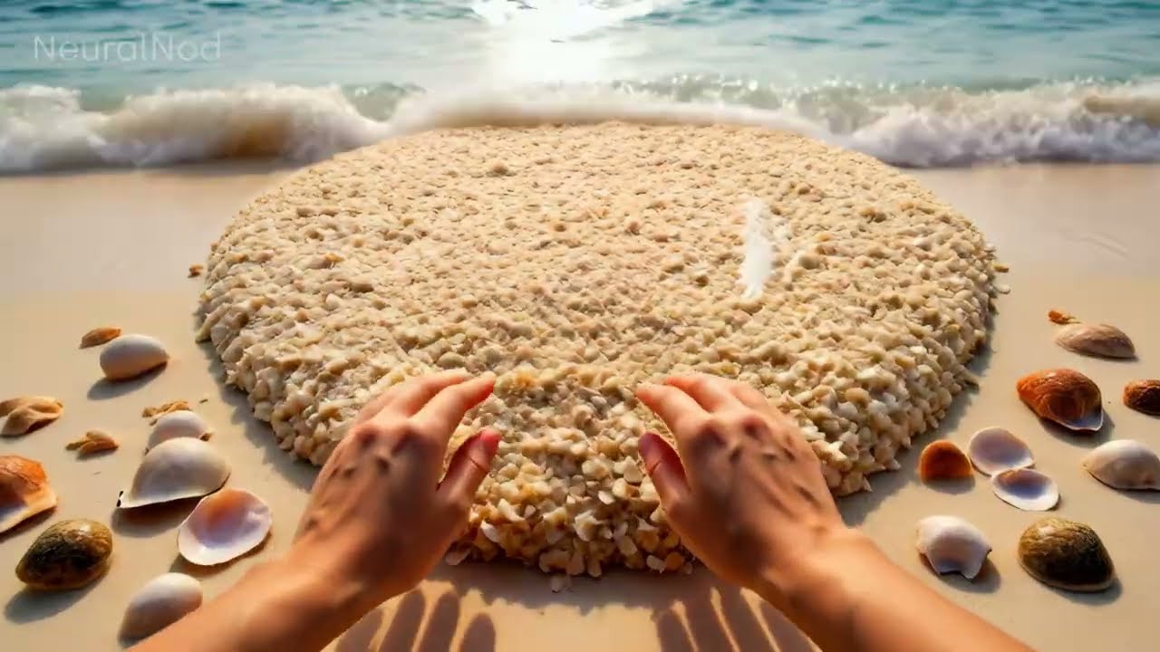4K AI Relaxation | Hands in Liquid Worlds