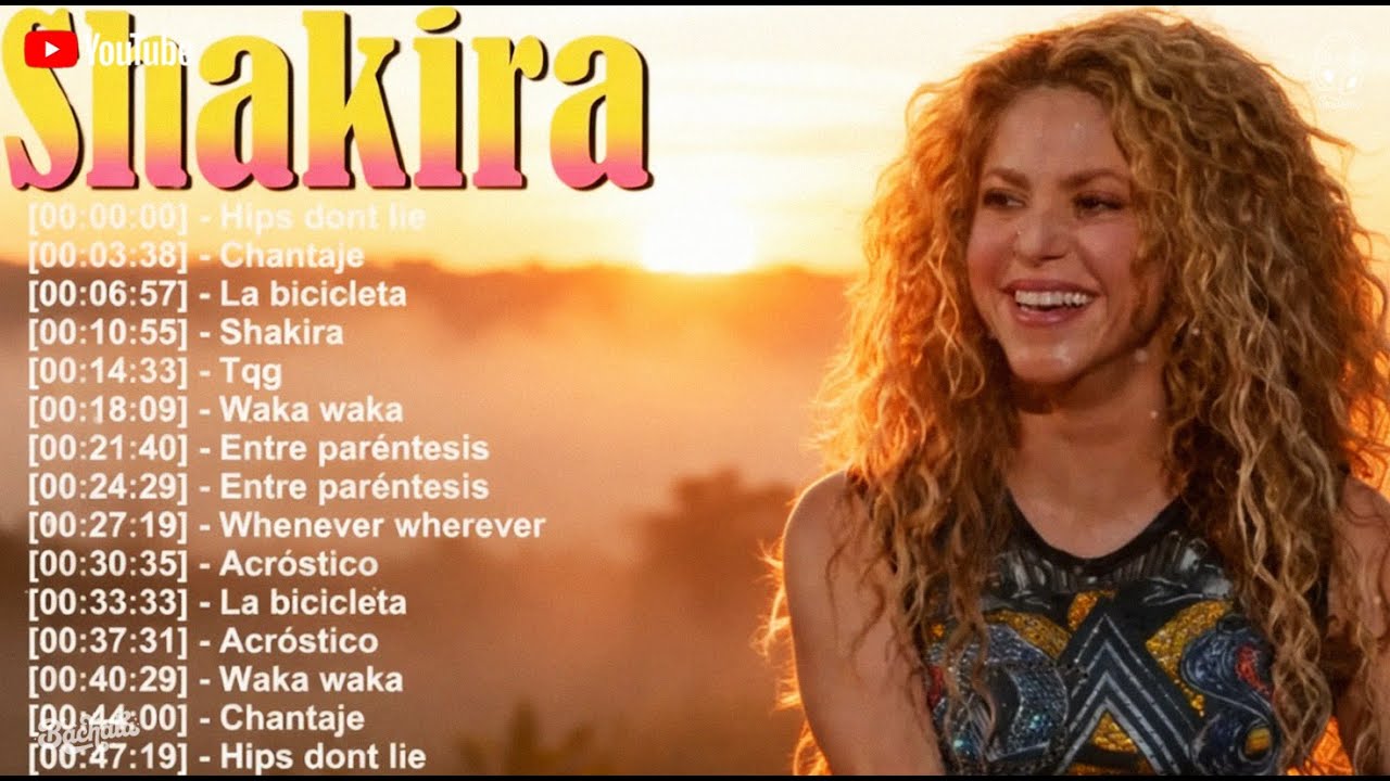 🎤 Shakira - Pop and Latin music star with an iconic voice and presence 🎤(*I^)