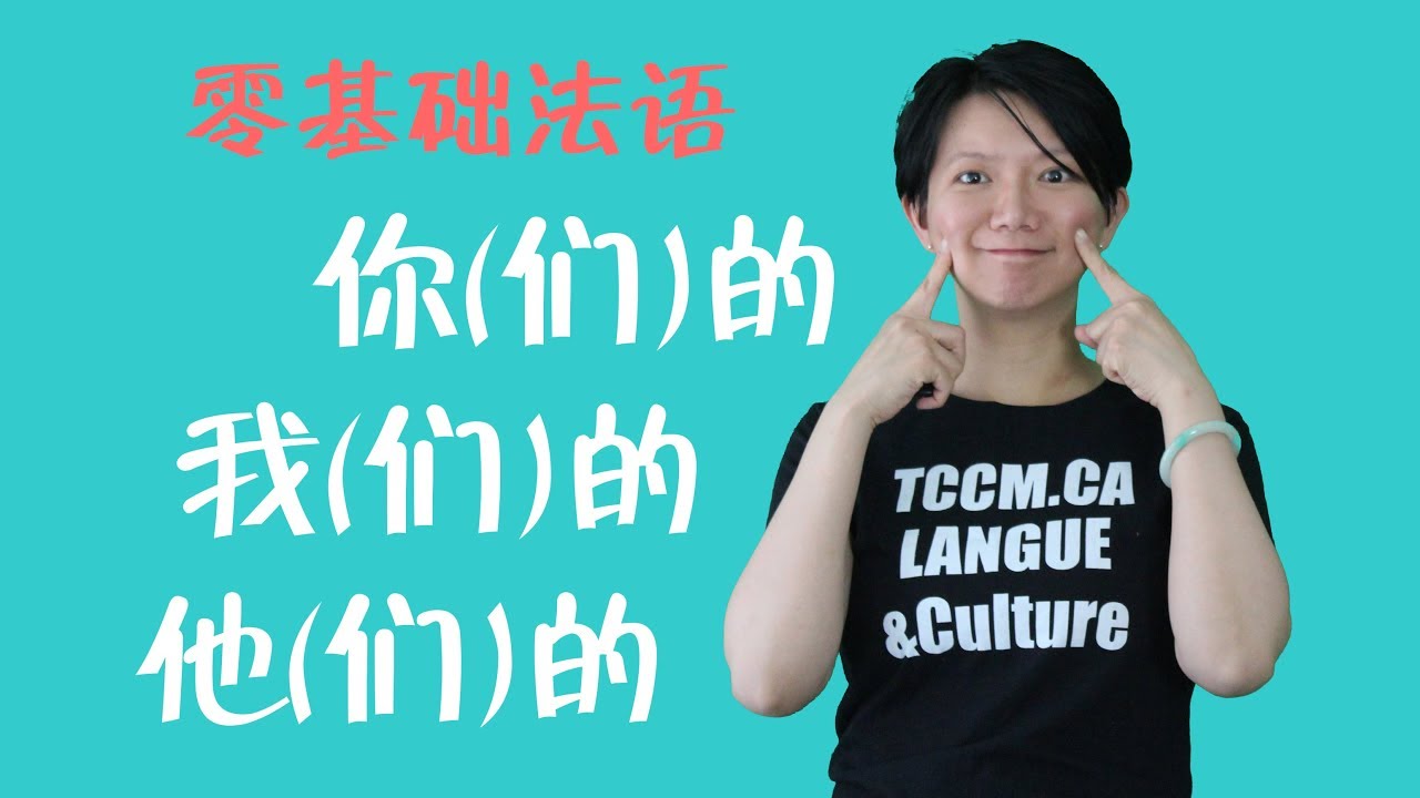[法语零基础] 20  语法你的我的他的