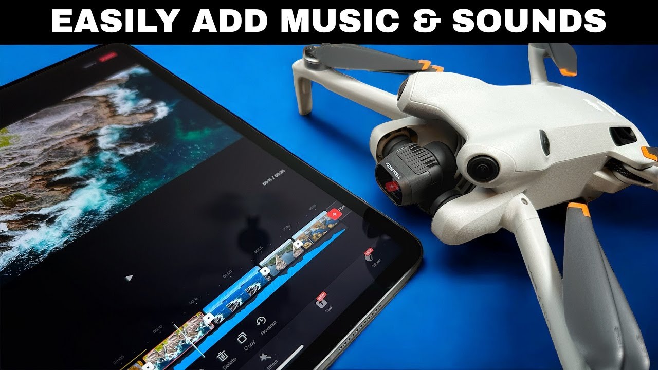 Как добавить музыку и звуки к отснятому с дрона материалу — LightCut Aerial Audio Match