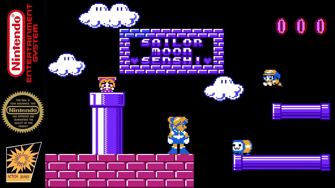 Sailor Moon Senshi (SMB1 Hack) [NES]