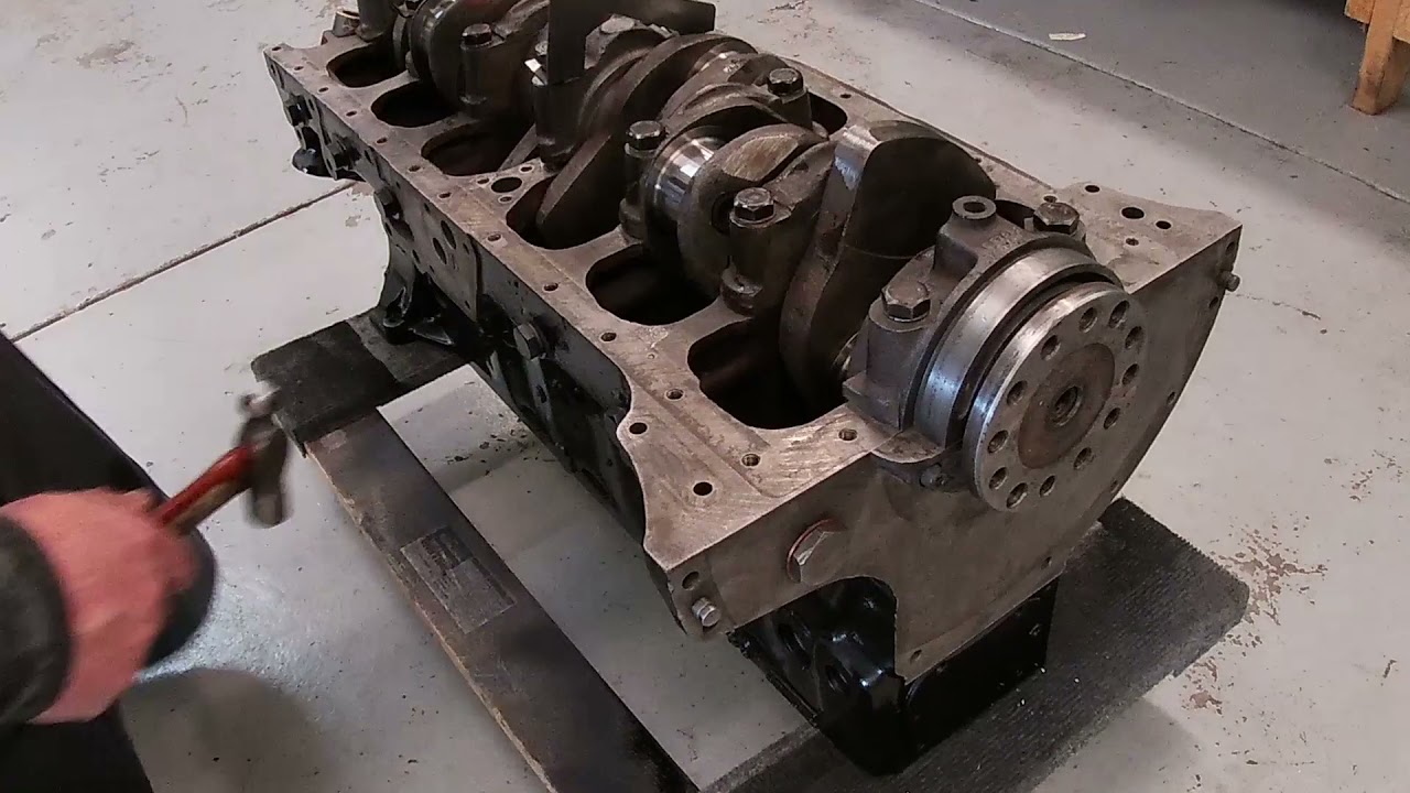 Jaguar E Type Series II Rebuild - 2021-05-29 - Engine Block Reassembly