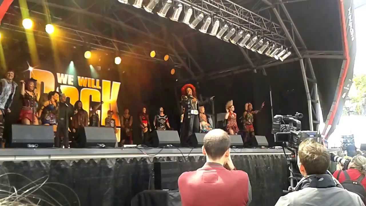 we will rock you- west end live part 1