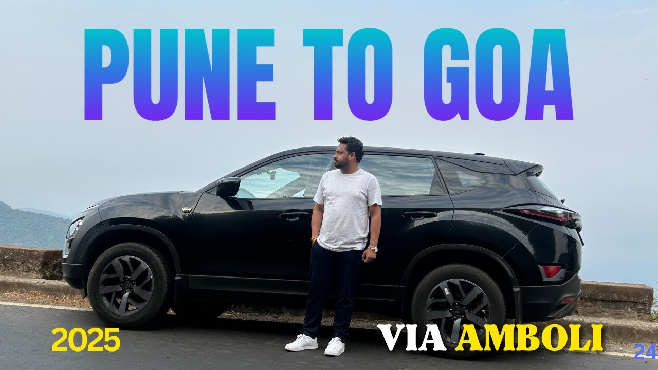 EP 01 | Pune To Goa Via Amboli Ghat | पुणे ते गोवा आंबोली मार्गे | Latest Road Condition | Road Trip
