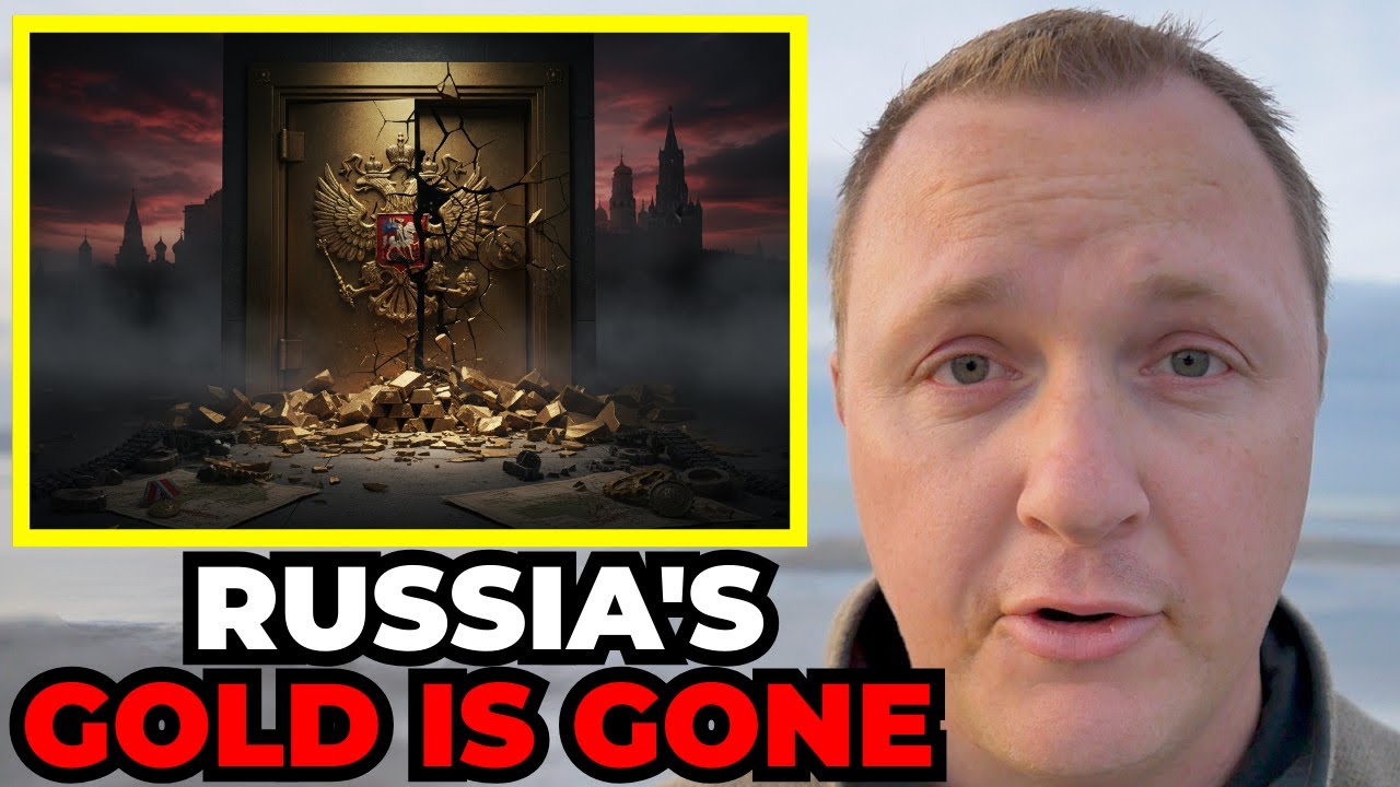 Russia's Gold Reserves Are Almost Gone and Putin Can't Hide It Anymore
