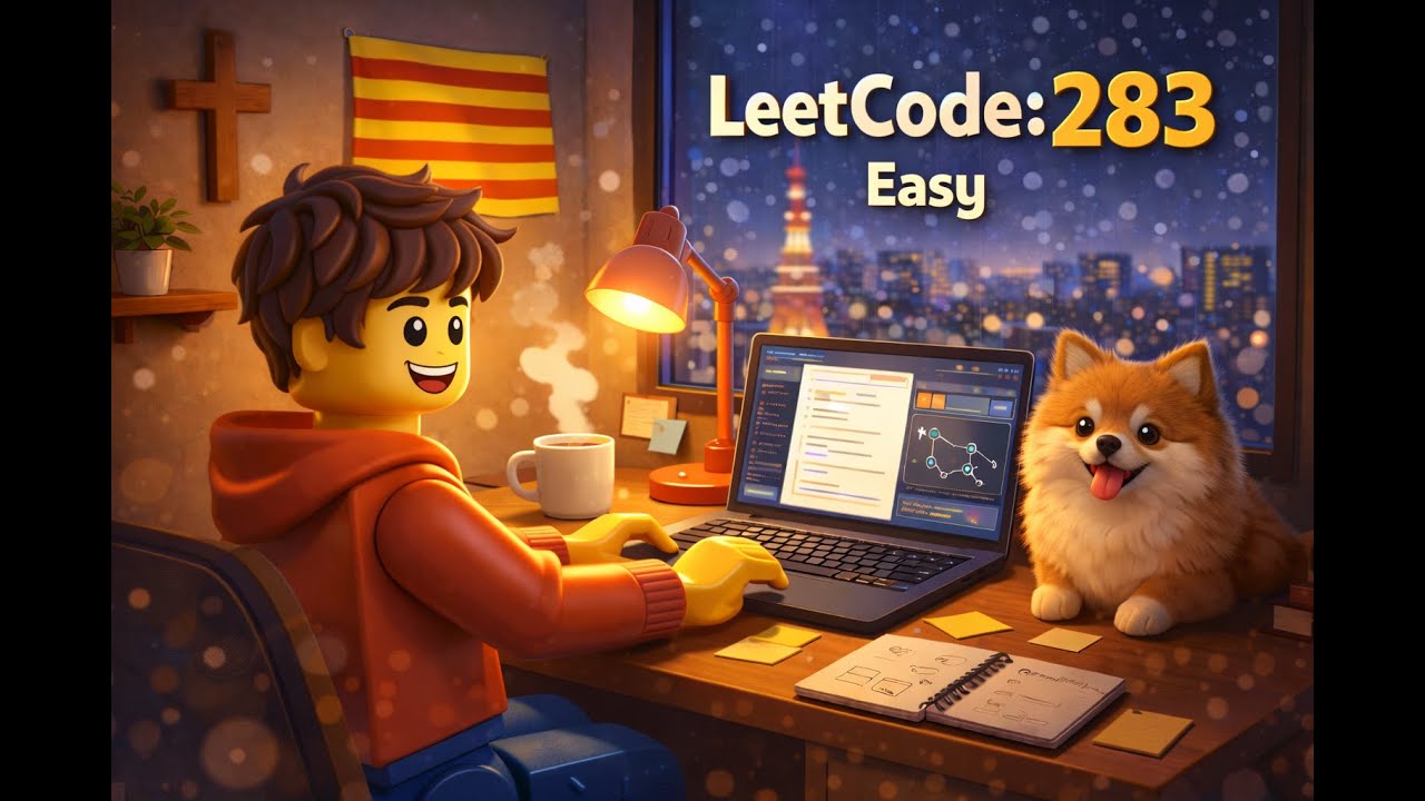LeetCode 283:  Move Zeroes en Català