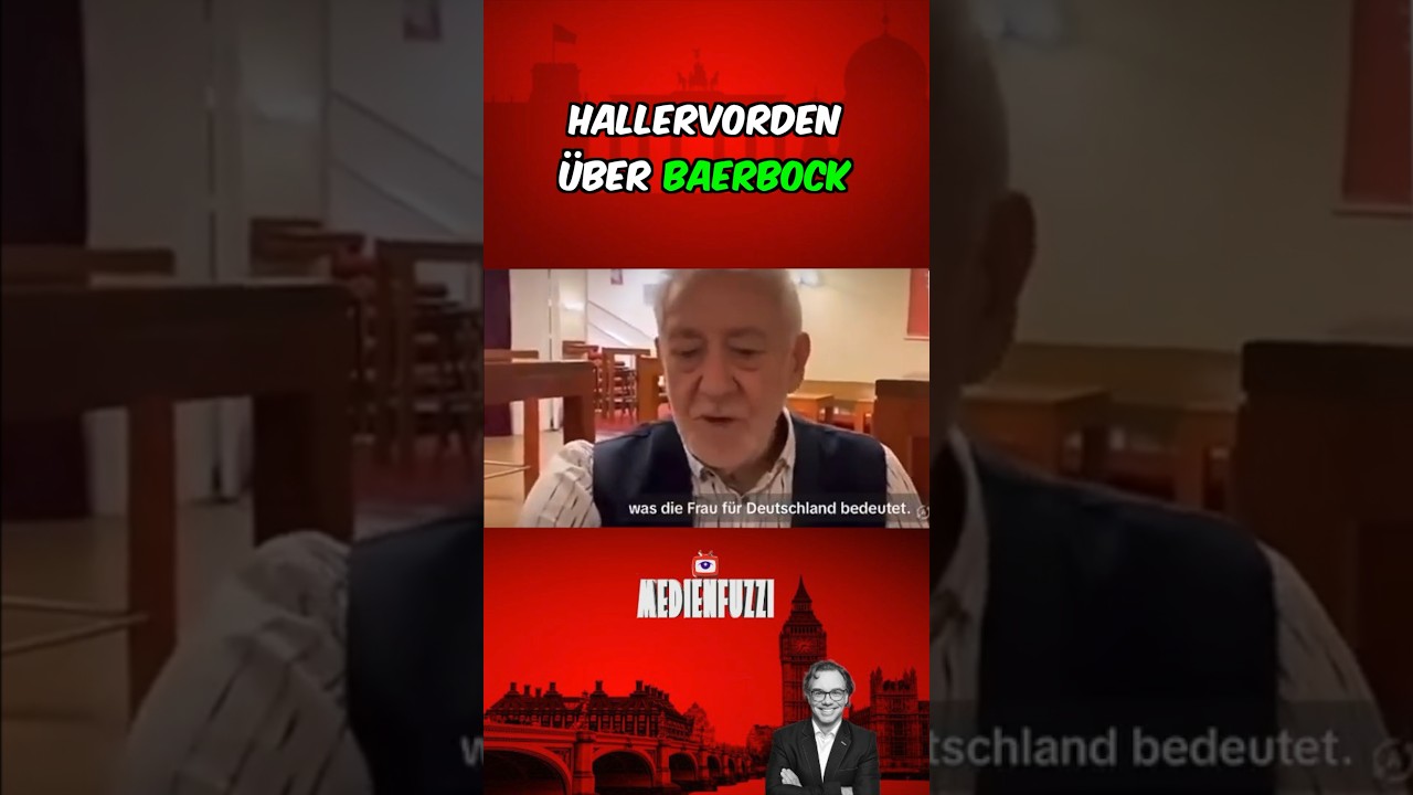 Hallervorden &uuml;ber BAERBOCK!&hellip;😌🤷&zwj;♂️ #shorts #gr&uuml;ne #diegr&uuml;nen #shortsfeed #politik #unterhaltung