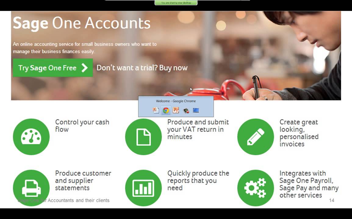 Sage One range for Accountants and Bookkeepers in practice