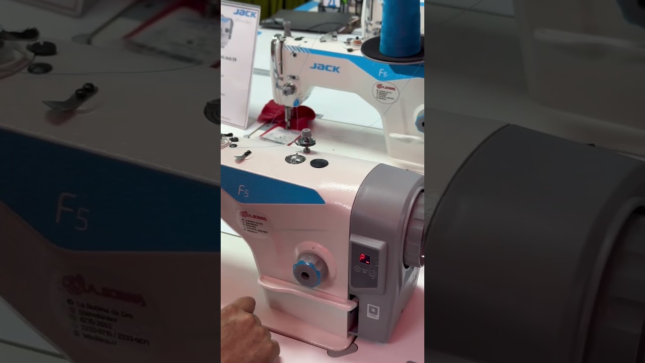 Tutorial maquina de coser Jack F5