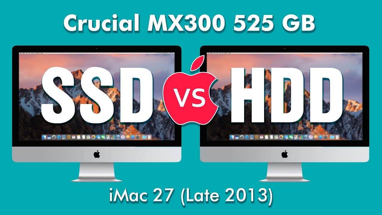 SSD vs HDD - Real Life Test | iMac 27