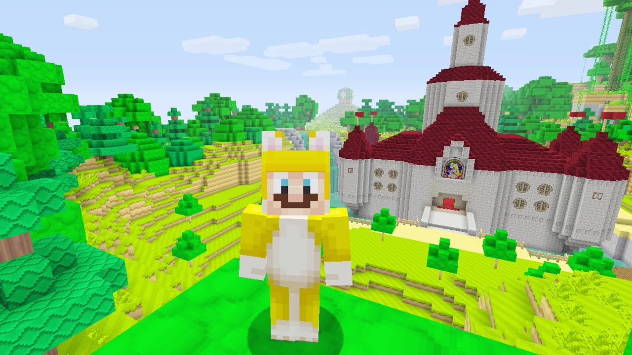 Minecraft: Super Mario Edition - Peach's castle {5}