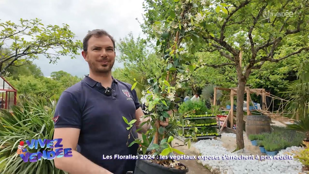 Vivez la Vendée : Les Floralies 2024 : les végétaux exposés s'arrachent à prix réduits