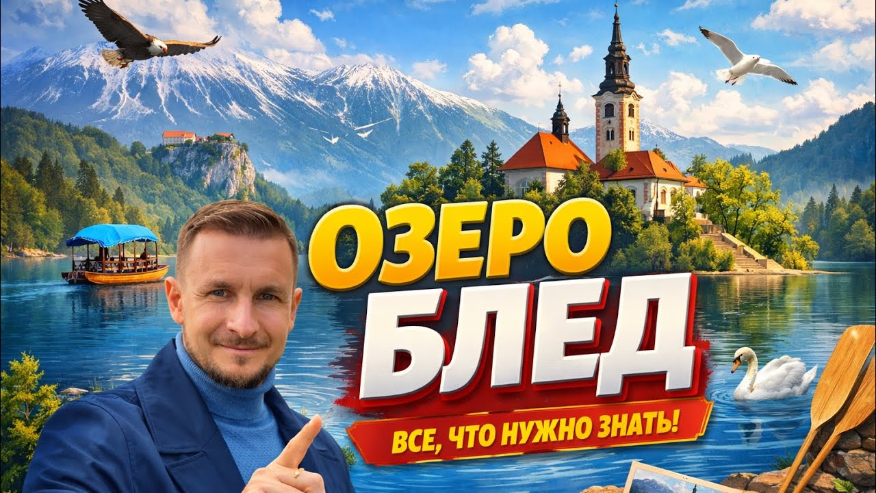 Озеро Блед в Словении: прогулка с гидом slovenianguide.com