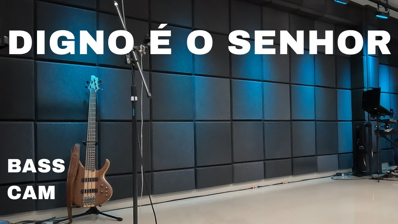 Digno é o Senhor | BASS CAM | Cleber Miranda