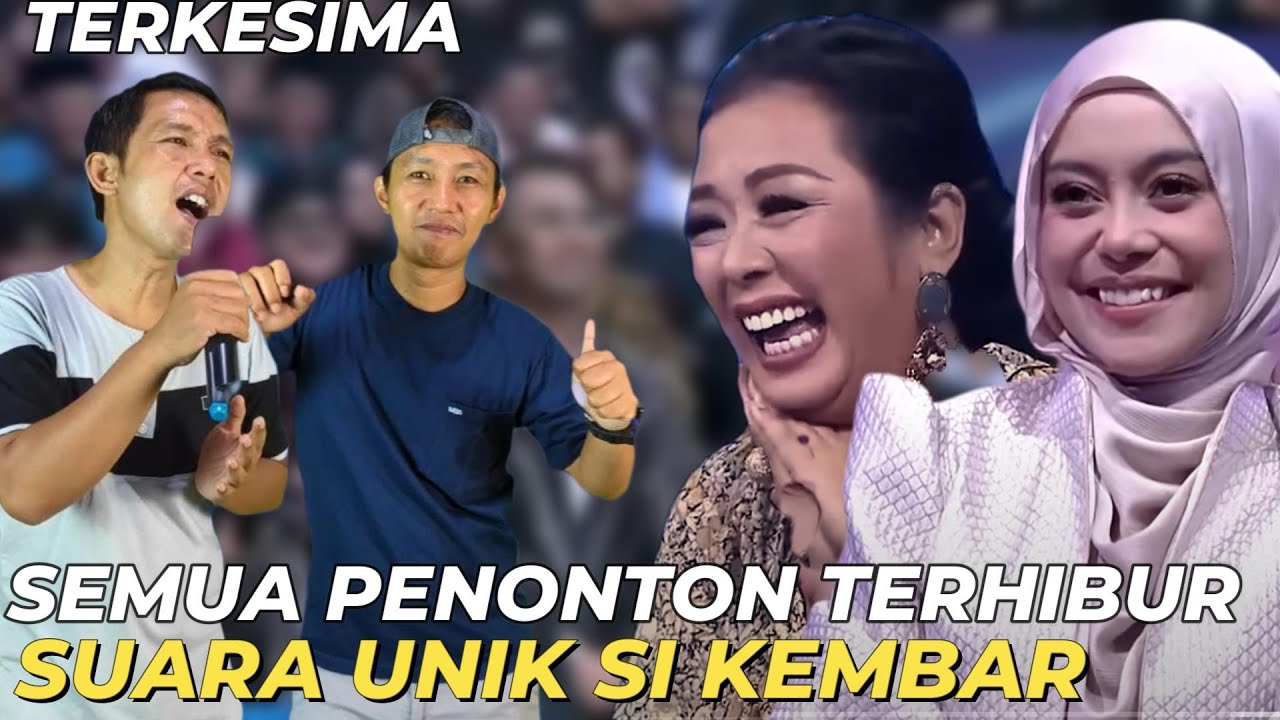 Viral!! Semua penonton terhibur oleh suara si kembar dengan lagu 