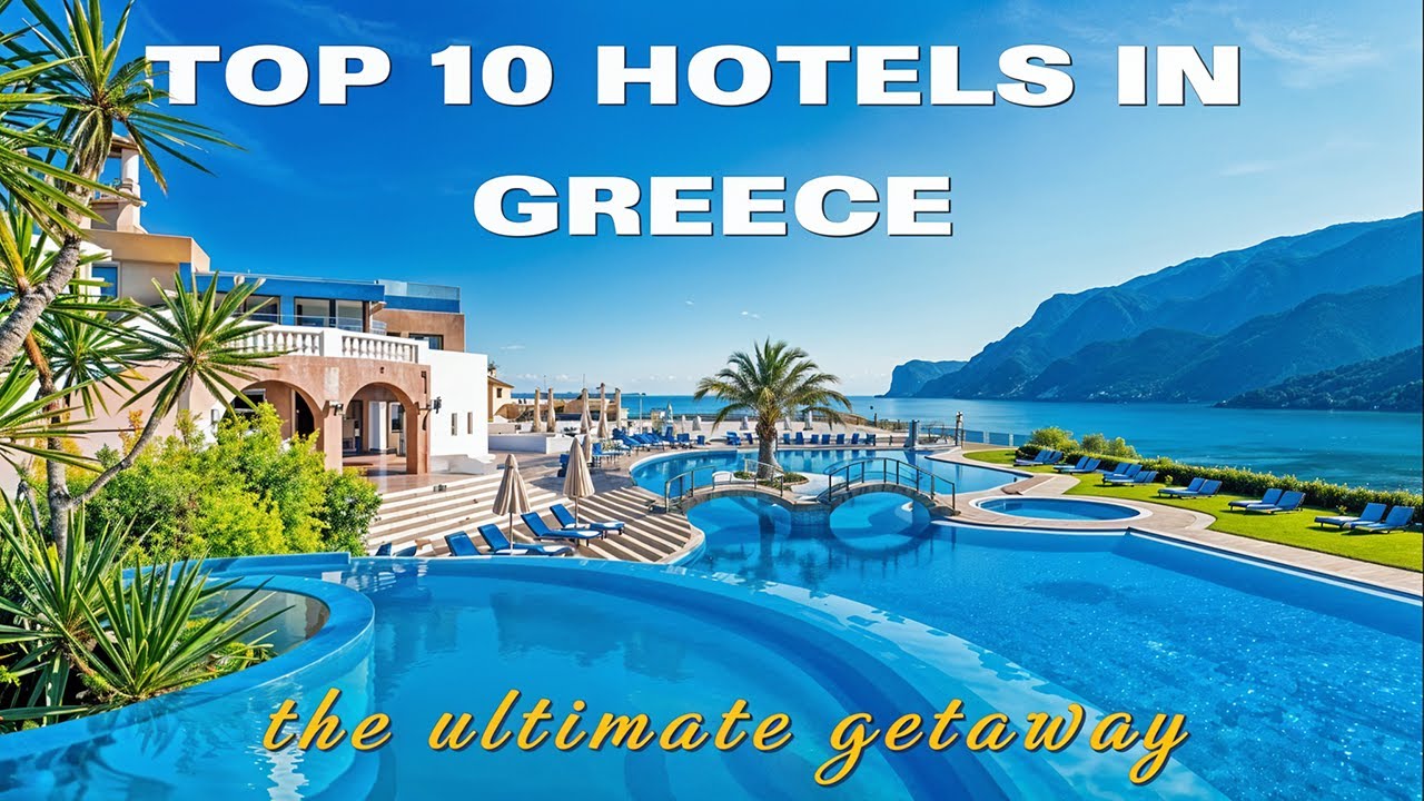 Greece's Top 10 Hotels for an Unforgettable Getaway !🏆🇬🇷