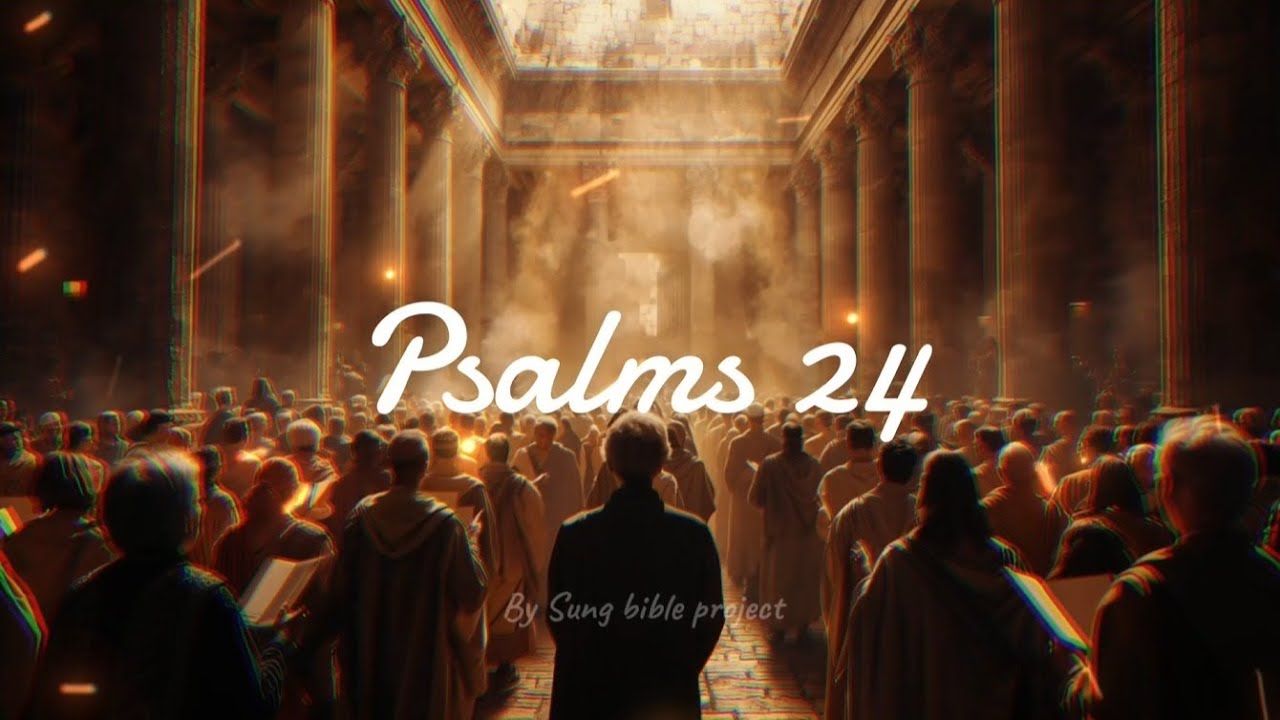 🙏 🎶Psalm 24 – The King of Glory Comes In | Bible Psalm Sung