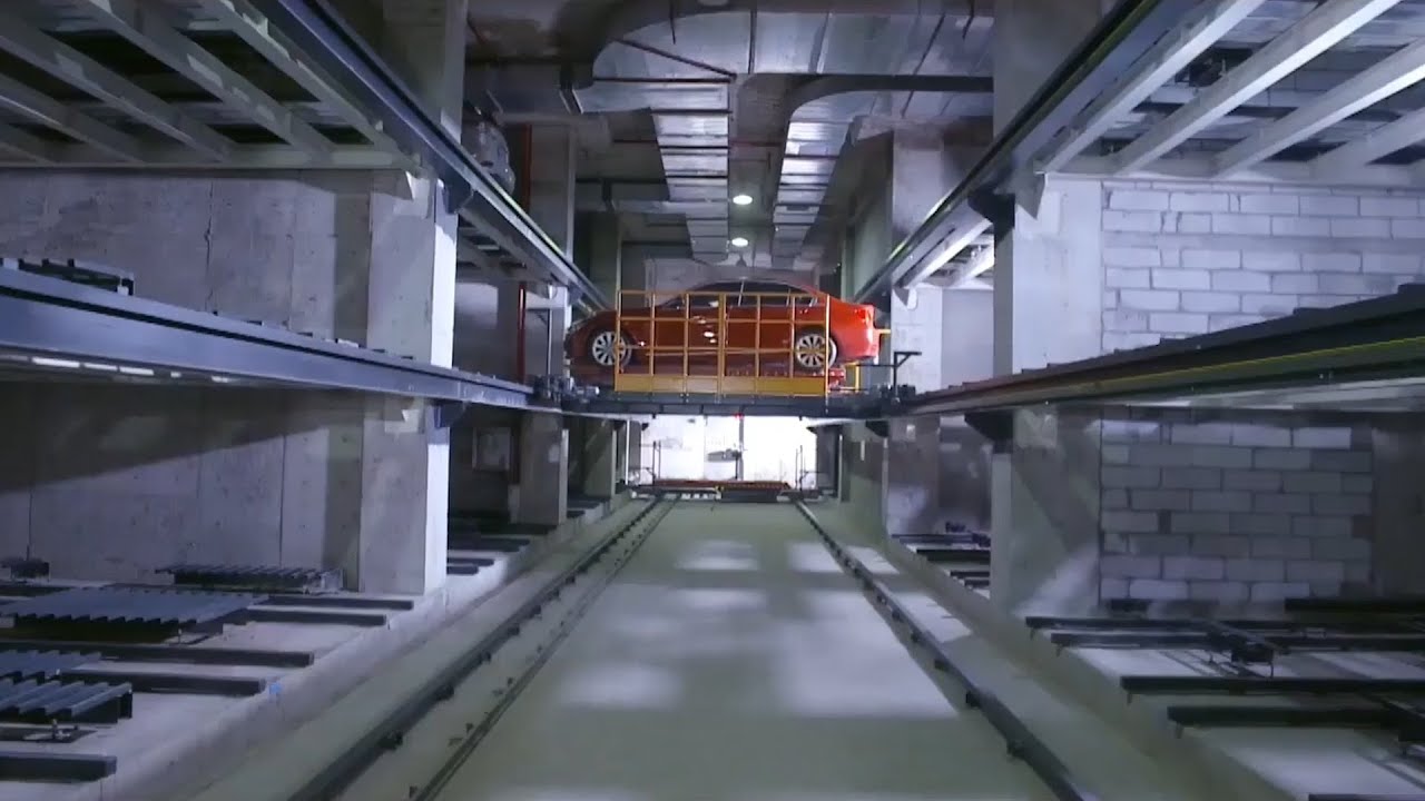 ETEK PARKING | Hệ thống đỗ xe tự động Robotic