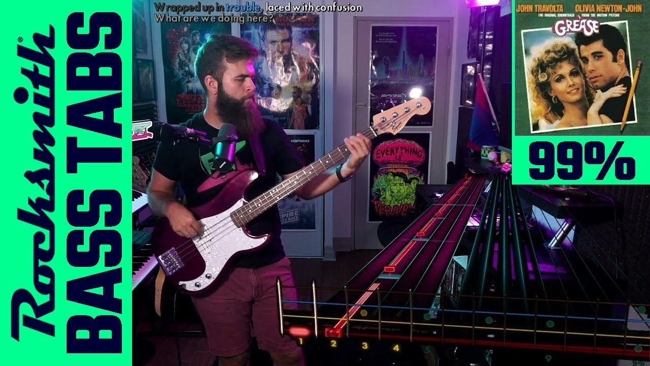 Grease－Grease｜Bass Tabs [E Standard][Rocksmith]