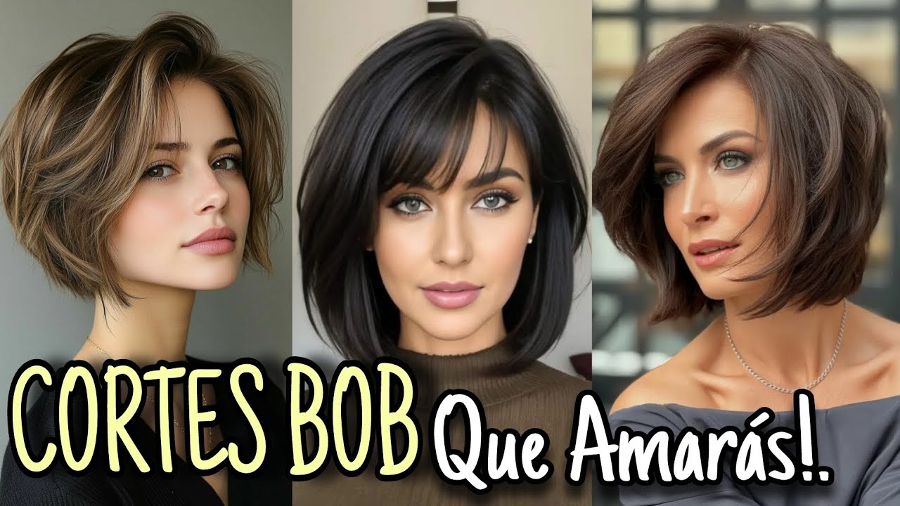 🔥CORTES BOB 2026 🔥 Los Estilos de Cabello que TODAS Querrán Probar ✂️ y Nadie Querrá Perderse💥 VIRAL
