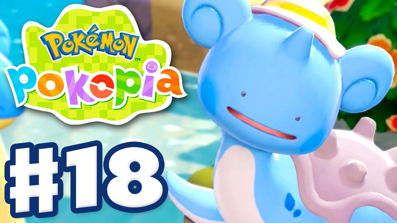 Pok&eacute;mon Pokopia - Gameplay Walkthrough Part 18 - Swimming Like Lapras!