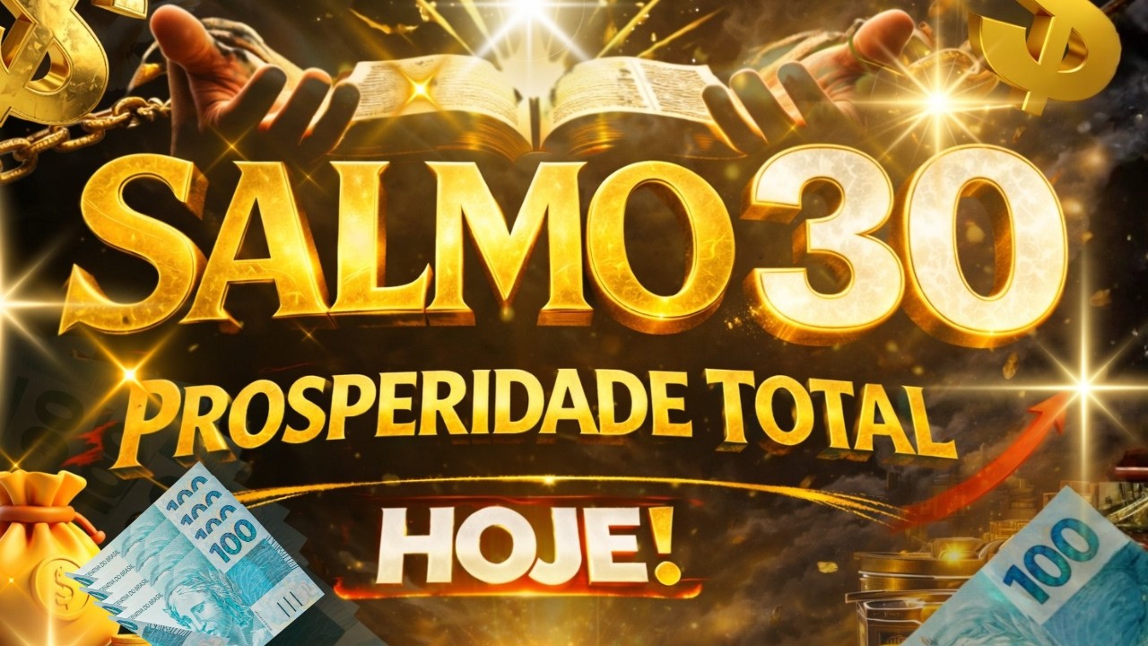 👉 SALMO 30 PARA MILAGRE FINANCEIRO | DEUS VAI AGIR NA SUA VIDA A PARTIR DE HOJE