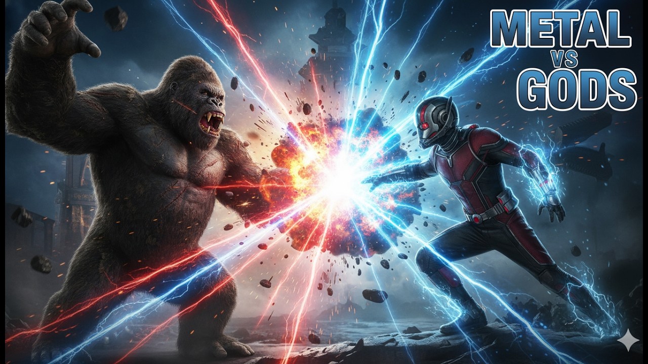 Godzilla & King Kong vs Ant - Man: The Ultimate Showdown!