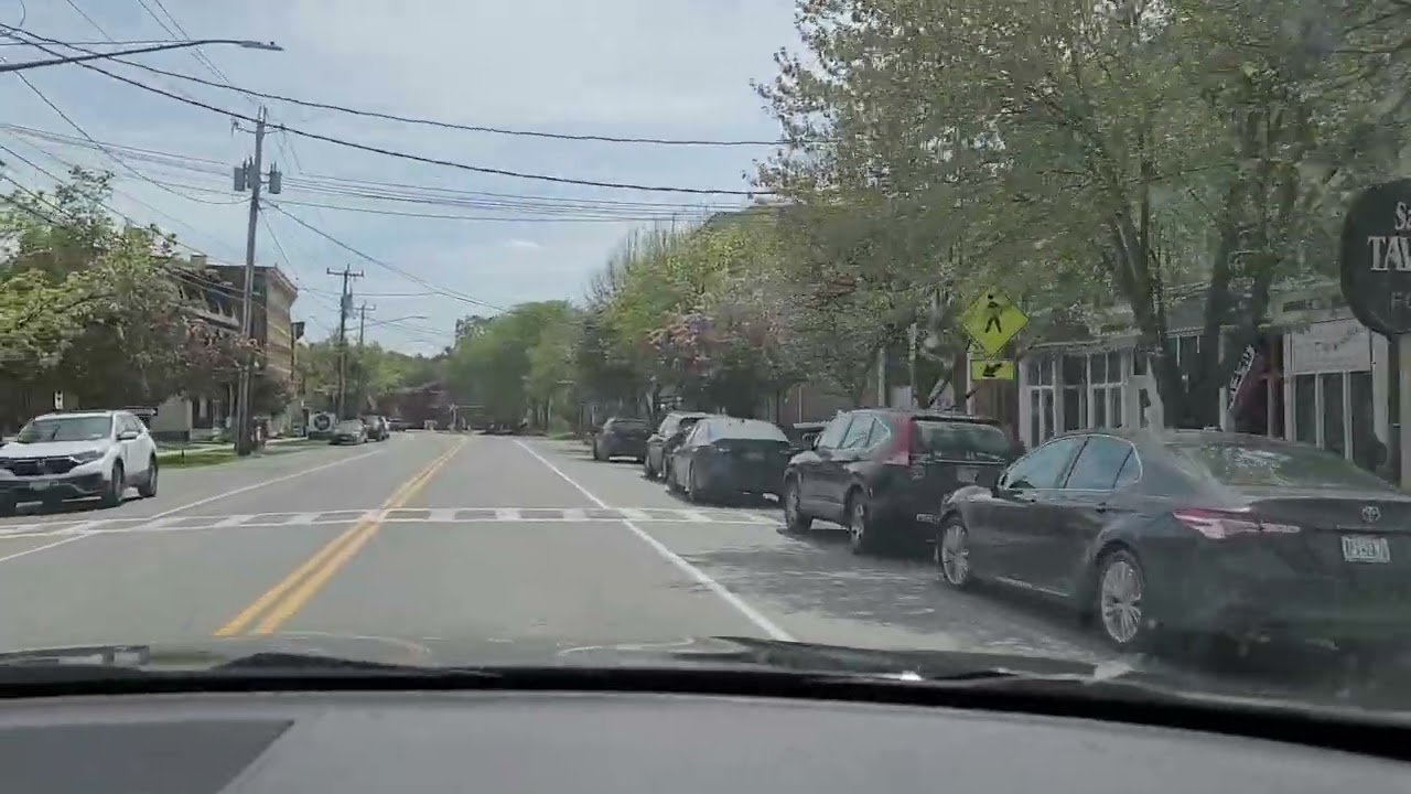 Road into Salem NY