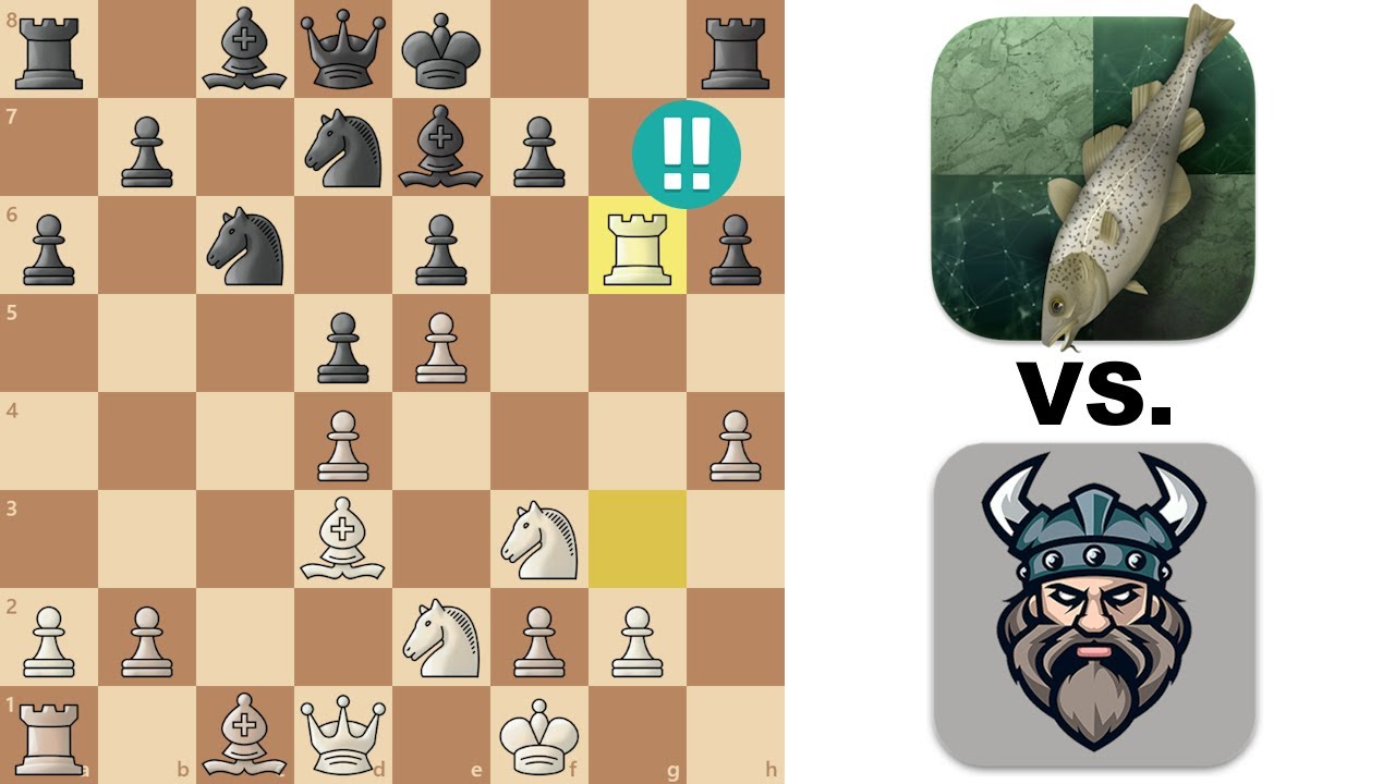 Epic Rook Sacrifice Against the French Defense! Stockfish 17.1 vs. Berserk 13 Chess Engine Battle