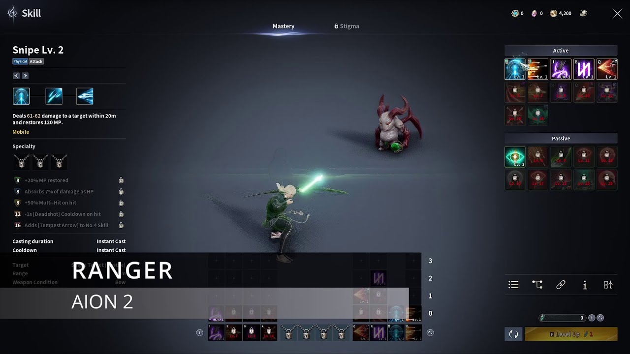 RANGER - AION 2 - All Skills