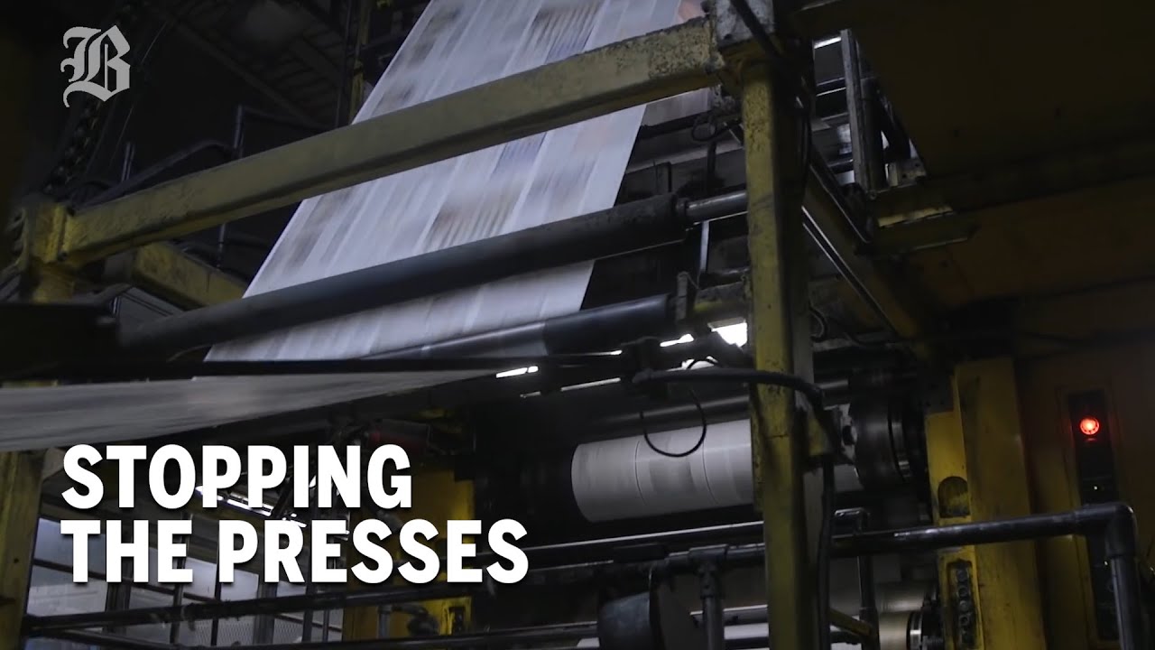 The Globe&rsquo;s Dorchester printing plant goes dark | Boston Globe