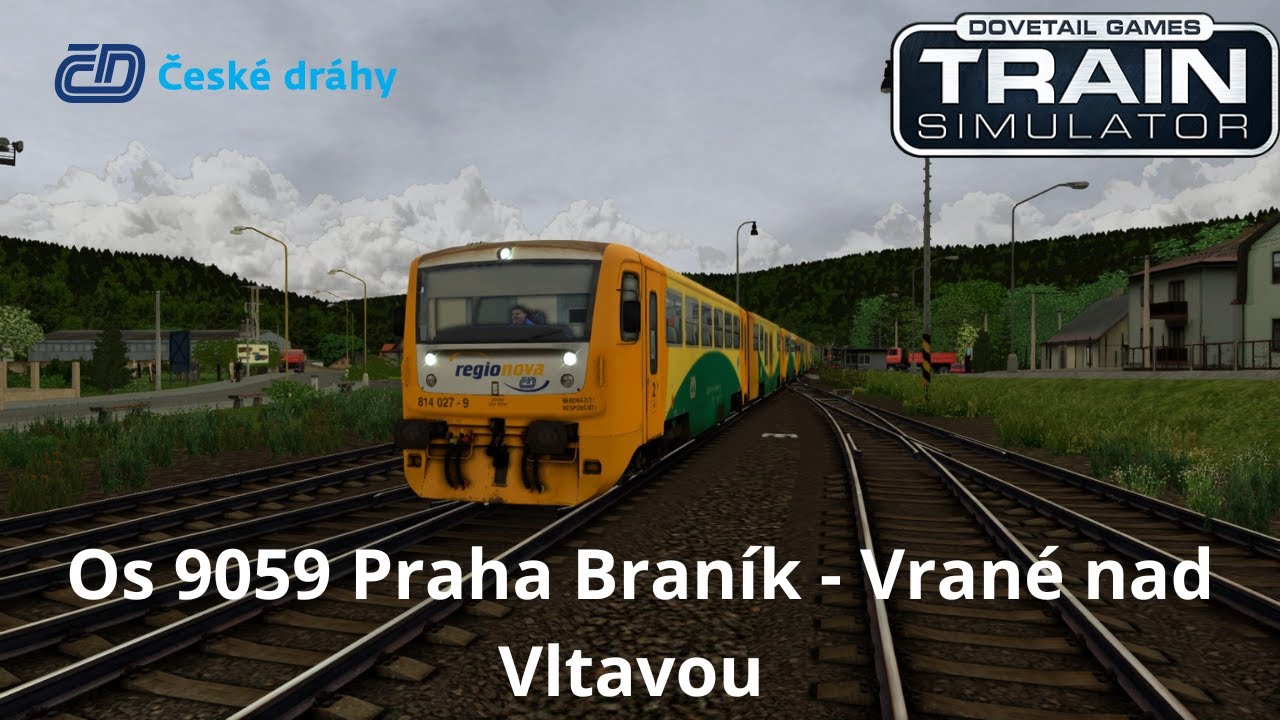 🚆 Os 9059 | Praha Braník → Vrané nad Vltavou |