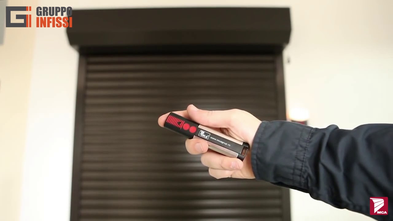 Porta da garage ad avvolgimento