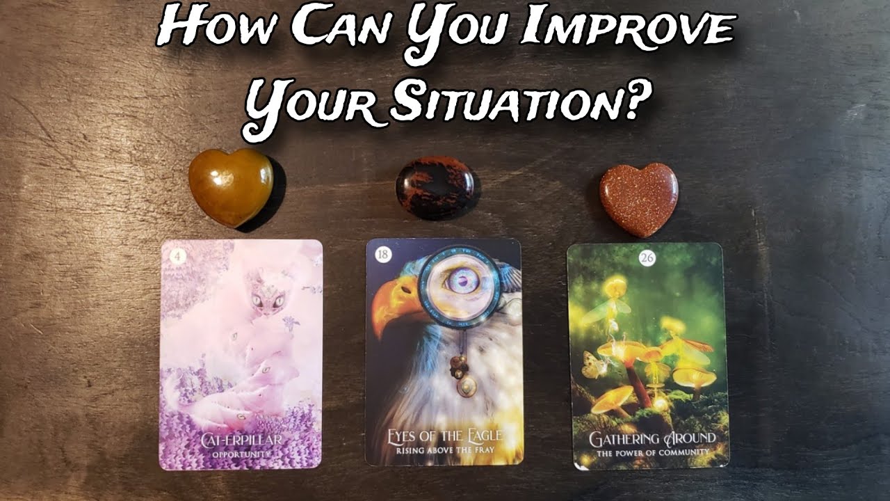 🤔🔮 How Can You Improve Your Situation? 🔮🪄🪅 Pick A Card Reading