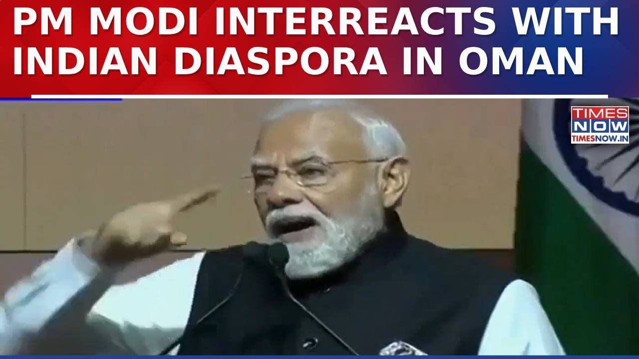 PM Modi Addresses Indian Diaspora In Oman, Praises Community As Model Of Co-Existence & Cooperation