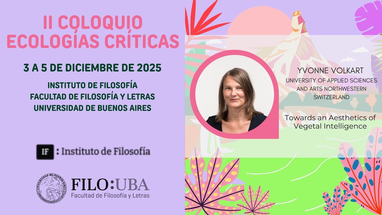 II Coloquio Ecolog&iacute;as Cr&iacute;ticas VOLKART